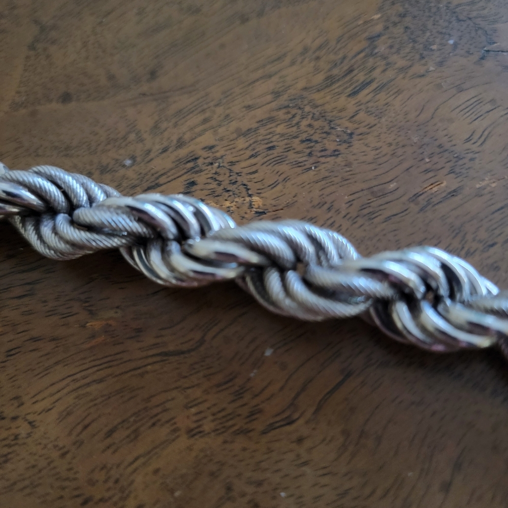 Vintage, Sterling Silver GUCCI bracelet - Picture 7 of 10